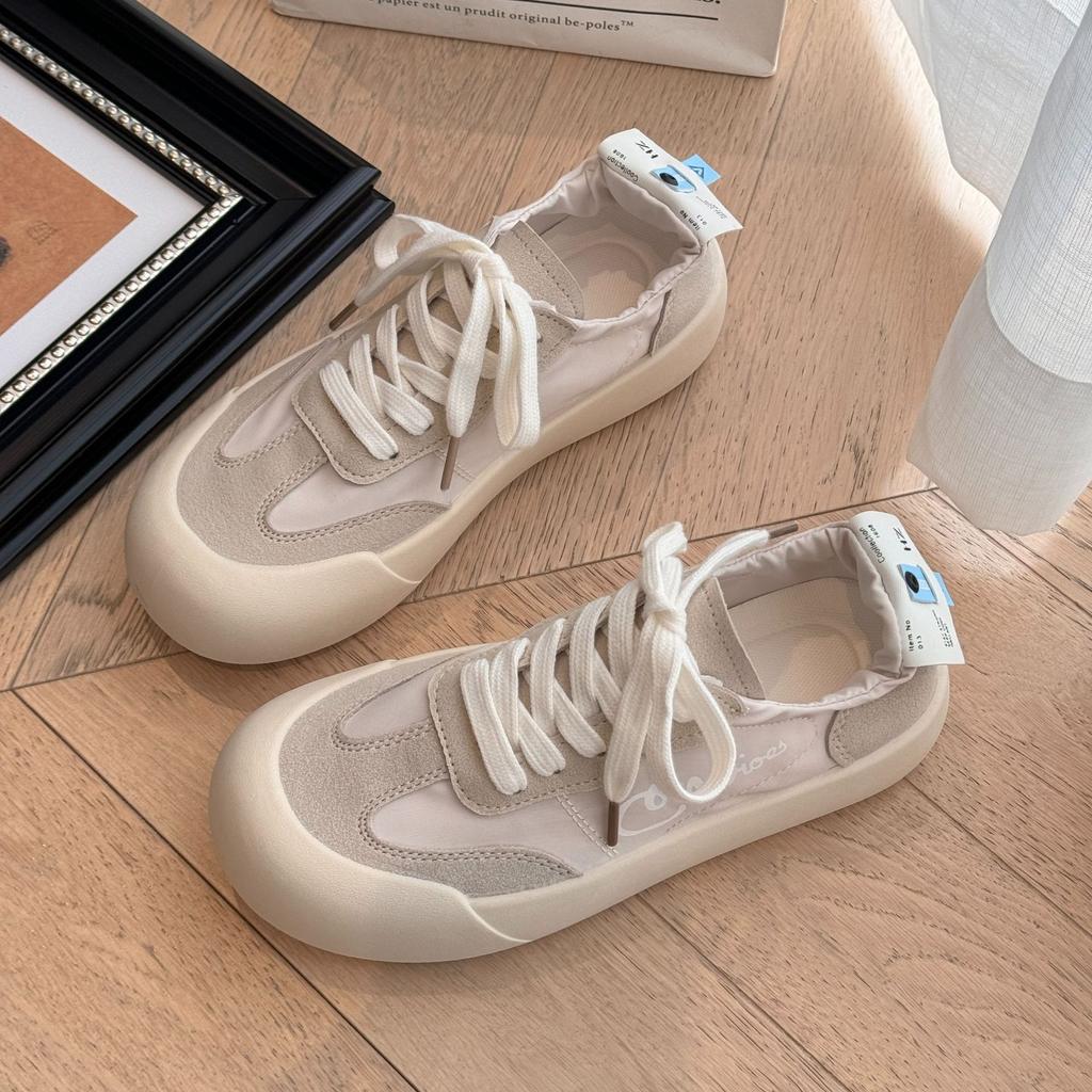 Весенне-летние новые студенческие женские туфли, маленькие белые туфли, дышащие повседневные кеды, универсальные модные одинарные туфли