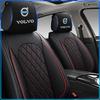 1/2 шт. Автоаксессуары Защитные чехлы на подголовник сиденья для Volvo Rdesign XC90 S60 XC60 V70 S80 S40 V50 V40 V60 C30 S70
