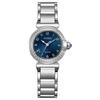 Photovoltaic Watch Waterproof Navy Diamond ROUND Collection Silver [Citizen] Eco-Drive EM1120-87L Women's