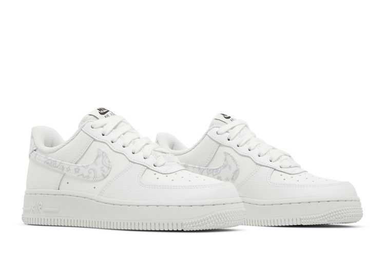 Women's Sneakers Nike Air Force 1 Low White Paisley (Women's) White/Grey Fog-White