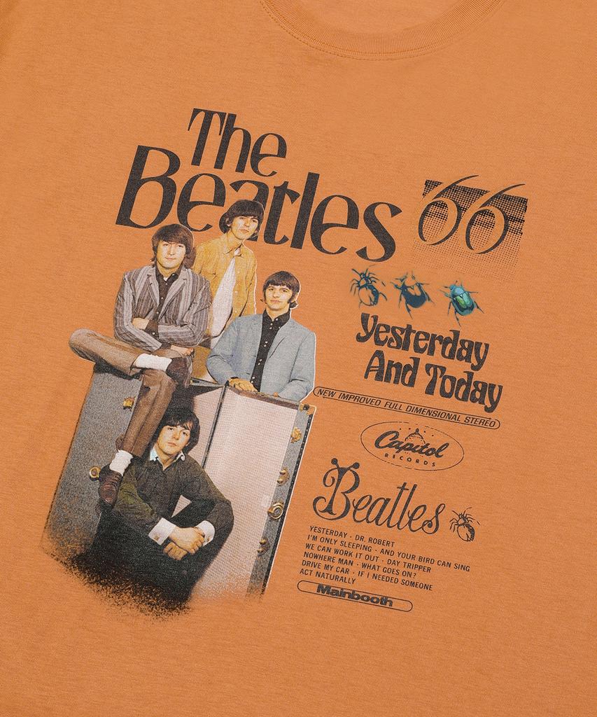 MAINBOOTH [The Beatles] Футболка Yesterday (оранжевый)