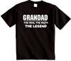 Grandad the Myth the Legend T-Shirt - Funny Cristmas Dad Gift Joke Grandpa Pop