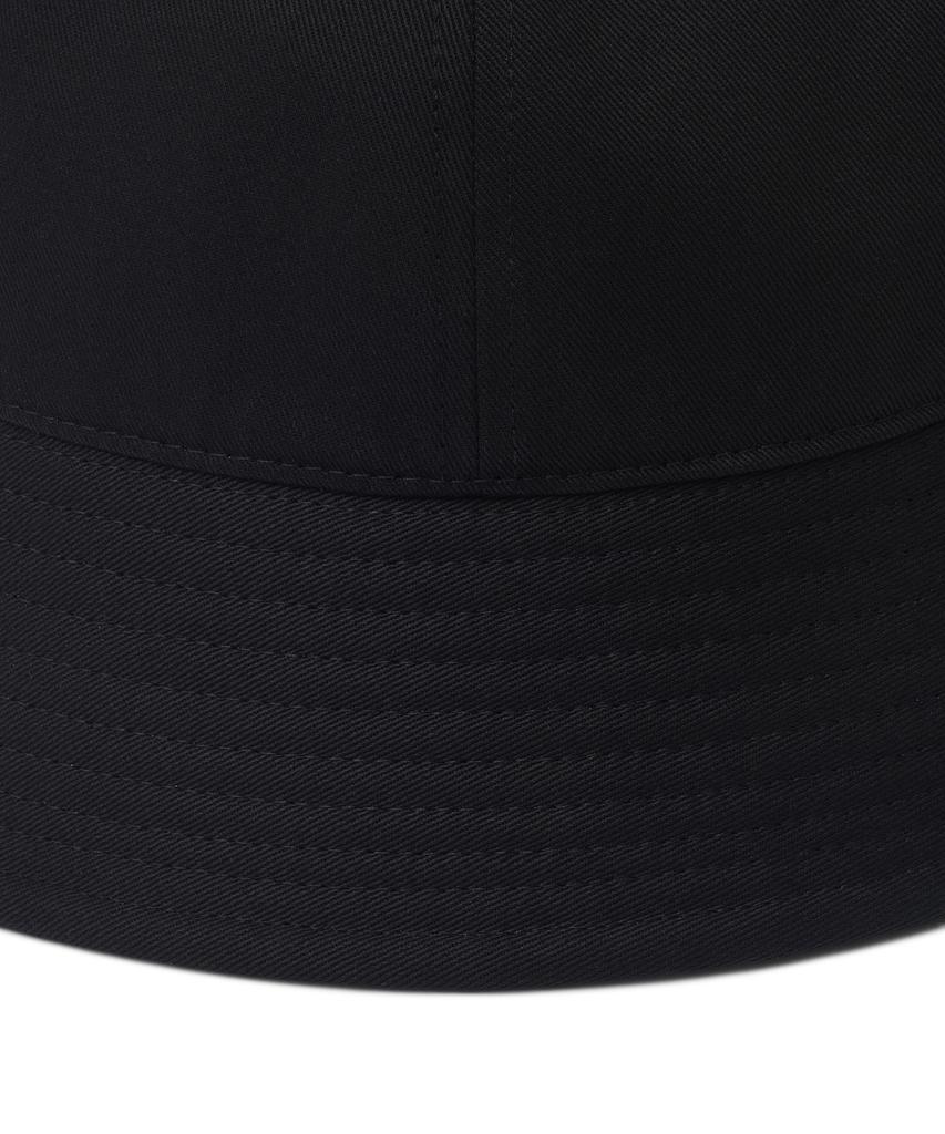 MUSINSA STANDARD Oversized Cotton Round Bucket Hat [Black]