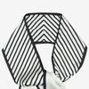 ISABEY diagonal striped scarf (VKAFC2004)