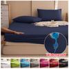 Bed Cover Cotton Quilted Mattress Protector Waterproof Mattress Topper for Bed Anti-mite Mattress Cover Skin-Friendly Durable Fitted Sheets