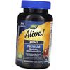 Vitamins for Men, Alive! Men's Premium Gummy Multivitamin, 75 Tablets Fruity (36344148)
