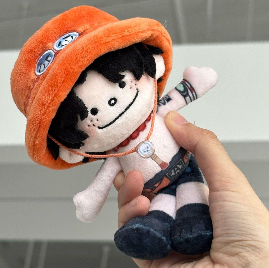 Новая Плюшевая Игрушка из Арки Элбас One Piece Хлопковая Кукла Луффи Зоро 15См Эйс Хлопковая Набивная Подвеска Декор для Аниме Сумки Для Коллекционера Аниме
