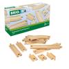 BRIO Rail Set 1 for Ages 3 and Wooden Wooden Gift Add-On (33401) Up. [Toy, Toy, Rail, (Birthday/Christmas)]