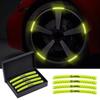 VKXG1 5/10/15/20PC Car Logo Wheel Hub Reflective Sticker for Opel OPC Astra Insignia Mokka Zafira Corsa Vectra C D Antara Car