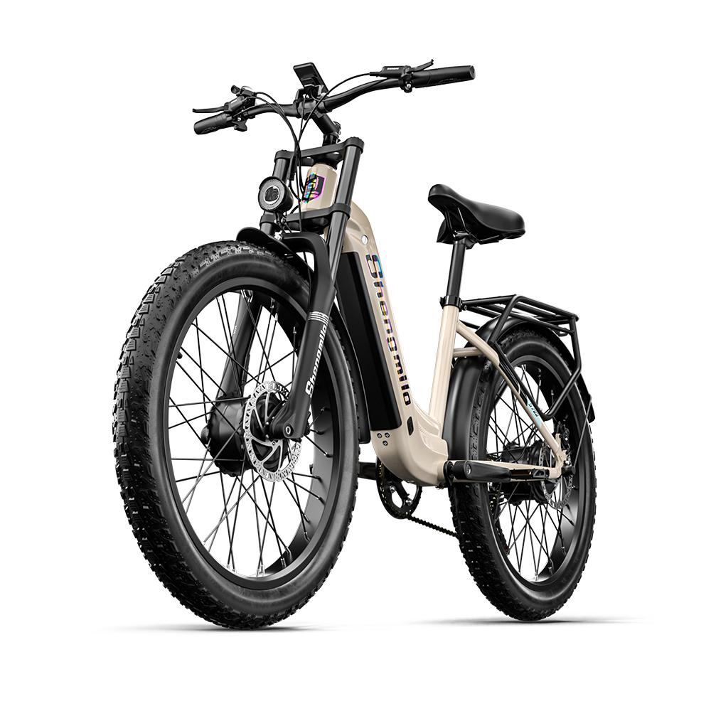 Electric Bicycle Shengmilo S700 2000W Dual Motor 48V17.5AH 26*3.0 Inch Wide Tire Snow MTB Electric Bike