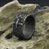 Vintage Unique Stainless Steel Cross Rings For Man Women Punk Hip Hop Fashion Simple Biker Ring Amulet Jewelry Gift Dropshipping
