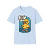 Unisex Softstyle T-Shirt Duck Attitude Comic Design Quirky Funny