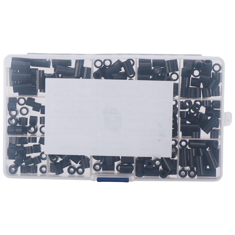 320 шт. Нейлоновые круглые прокладки Прокладки для электрических розеток Набор прокладок с винтами Винты