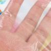 100Pcs Thickened PE Children's Gloves Transparent Painting Gloves Disposable Gloves  3-12 Years Old