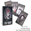 XIII Dark Tarot Cards Deck Board Game English Mysterious Divination Fate