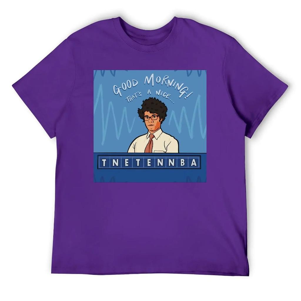 Thats A Nice Tnetennba The IT Crowd Футболка с круглым вырезом Move Top Tee Classic Novelty Fitness Размер США