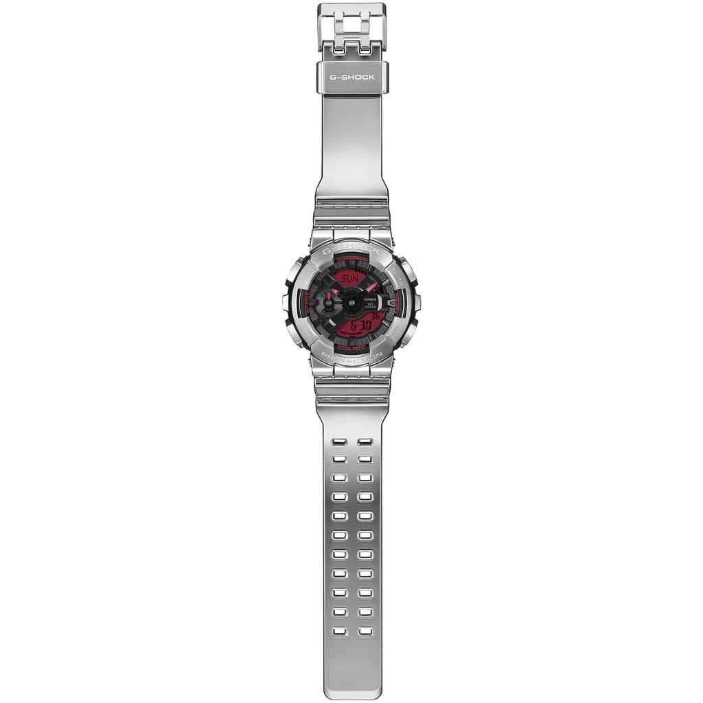Casio Мужские серебряные часы G-Shock GM-110YRA-8AJF - Оригинальная японская модель, Прочные и стильные часы