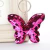 Сверкающие блестки подвеска-бабочка брелок для ключей от автомобиля держатель подвесной декор
