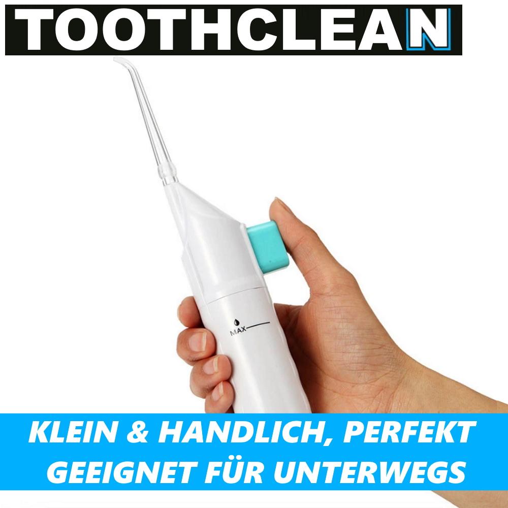 Мобильный ирригатор для полости рта TOOTHCLEAN, портативный ирригатор для полости рта для путешествий, бережная очистка, беспроводной