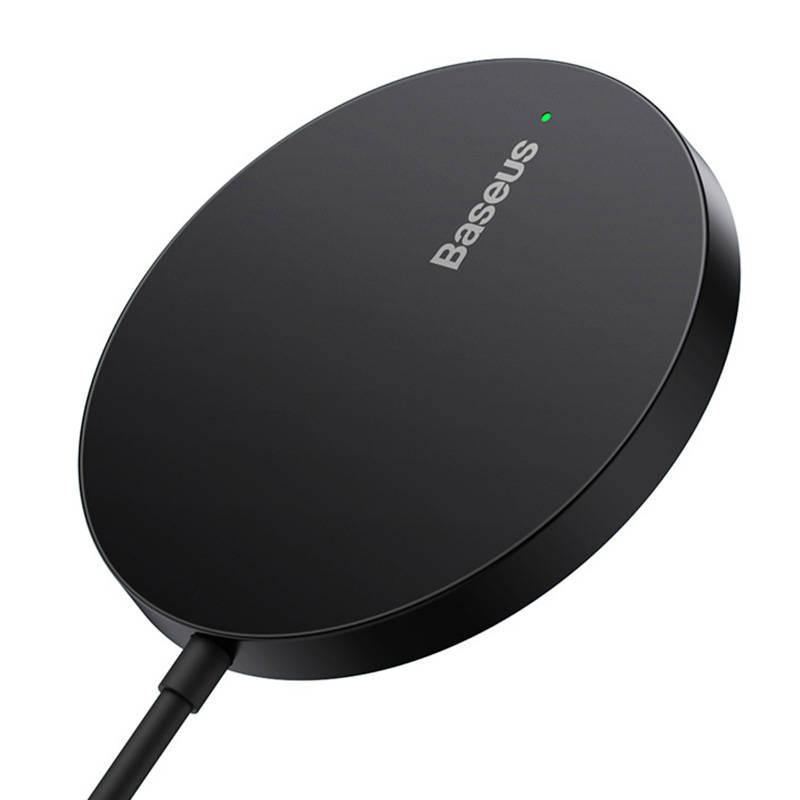 Магнитная индукционная зарядка Baseus Simple Mini3 15 Вт (Черный)