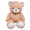 Peluche Géante - Gaston - Ours - 100cm - Beige - Fabriqué En France