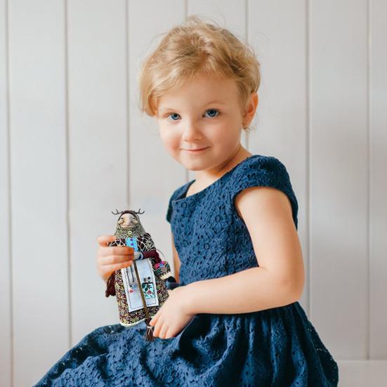 1/2 шт. Кукла-ведьма ручной работы для кухни, удачи, кулинарии, ведьмы, тканевая кукла, украшение, винтажное украшение для дома, офиса, подарок для мамы и друзей