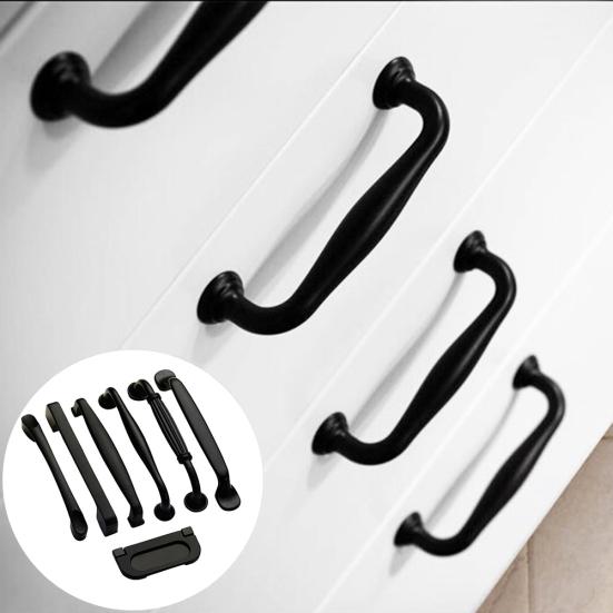 Цинковый сплав, кухонный шкаф, ручка ящика, дверная ручка, мебельная фурнитура