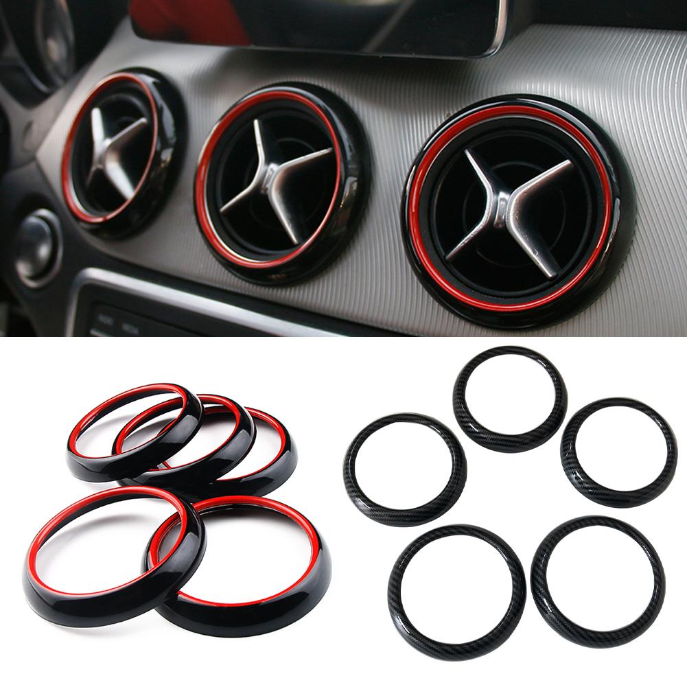 ABS Air Condition Air Vent Outlet Ring Cover Trim for Mercedes Benz A Class W176 ( Not for CLA