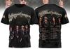 Футболка Hollywood Vampires 2026 Мировой тур 2026 Концерт в Великобритании и Европе AOP PP2955