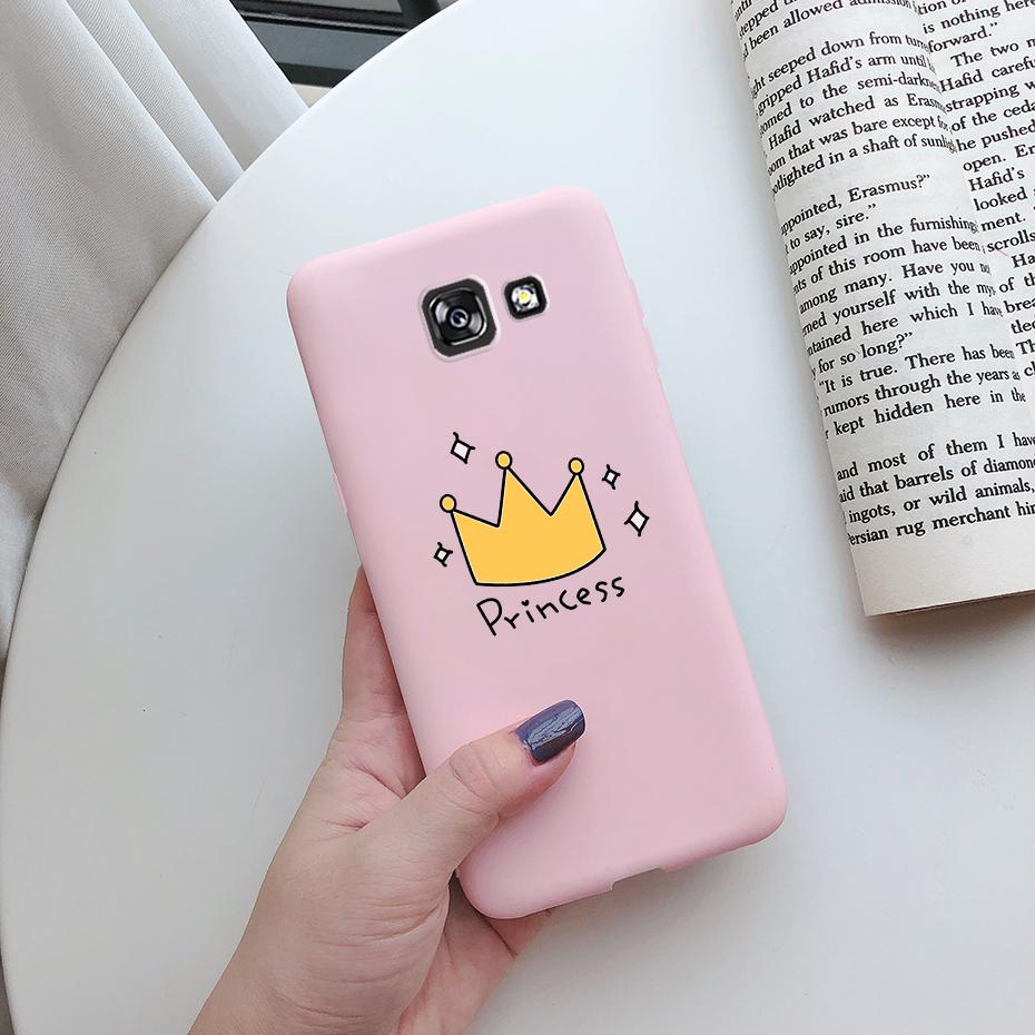 case For Samsung Galaxy A7 2017 Case Cute Painted silicon soft tpu phone back Cover Bumper For Samsung A7 2017 A720 A720f Cases