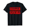Футболка Game Over Gamer Video Gamer Arcade Retro Vintage Fun