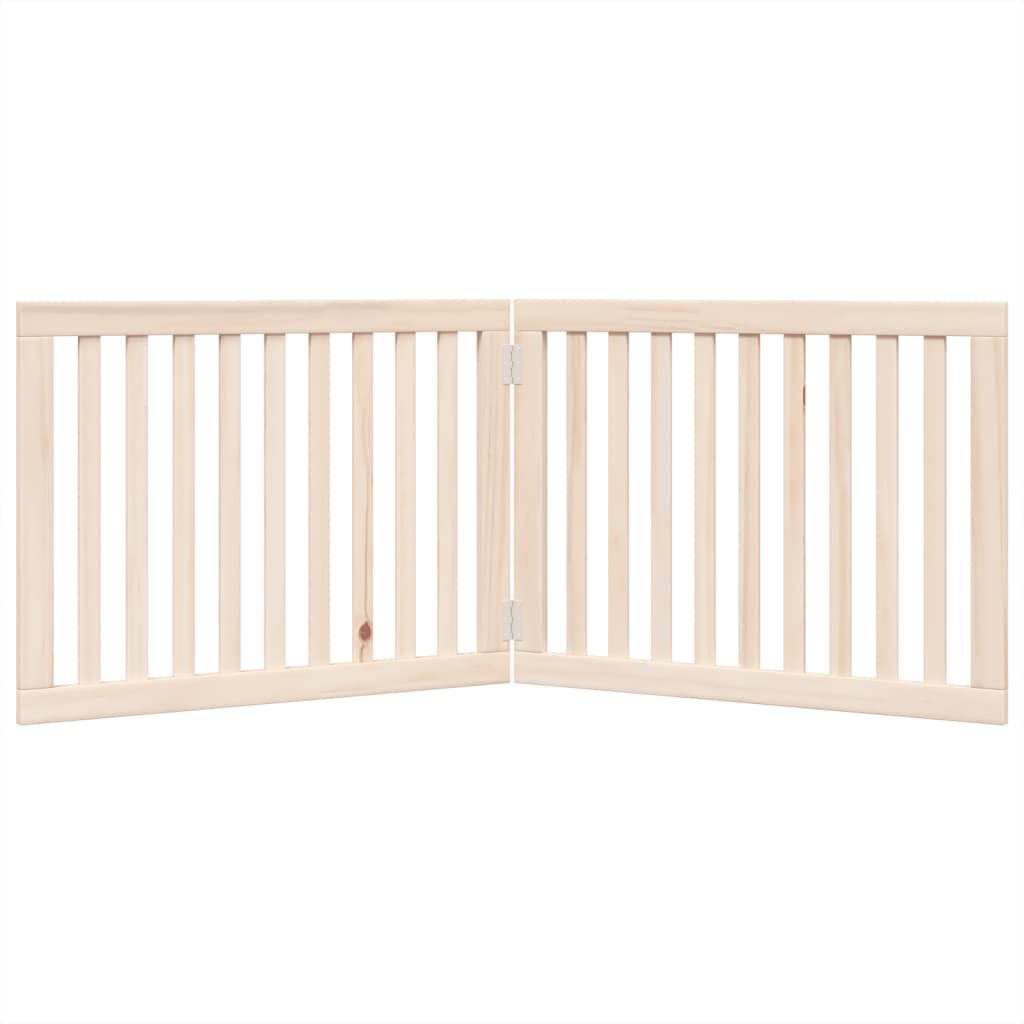 Vidaxl Składana Bramka Zabezpieczająca Dla Psa, 2 Panele, 160 Cm