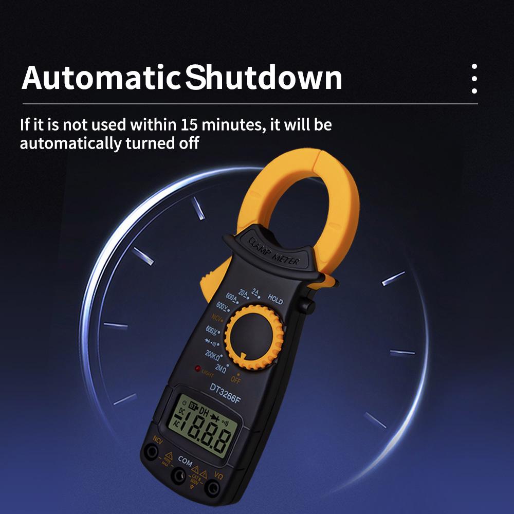 Цифровые клещи Мультиметр Ручной вольтметр постоянного и переменного тока Вольтметр Сопротивление диода
