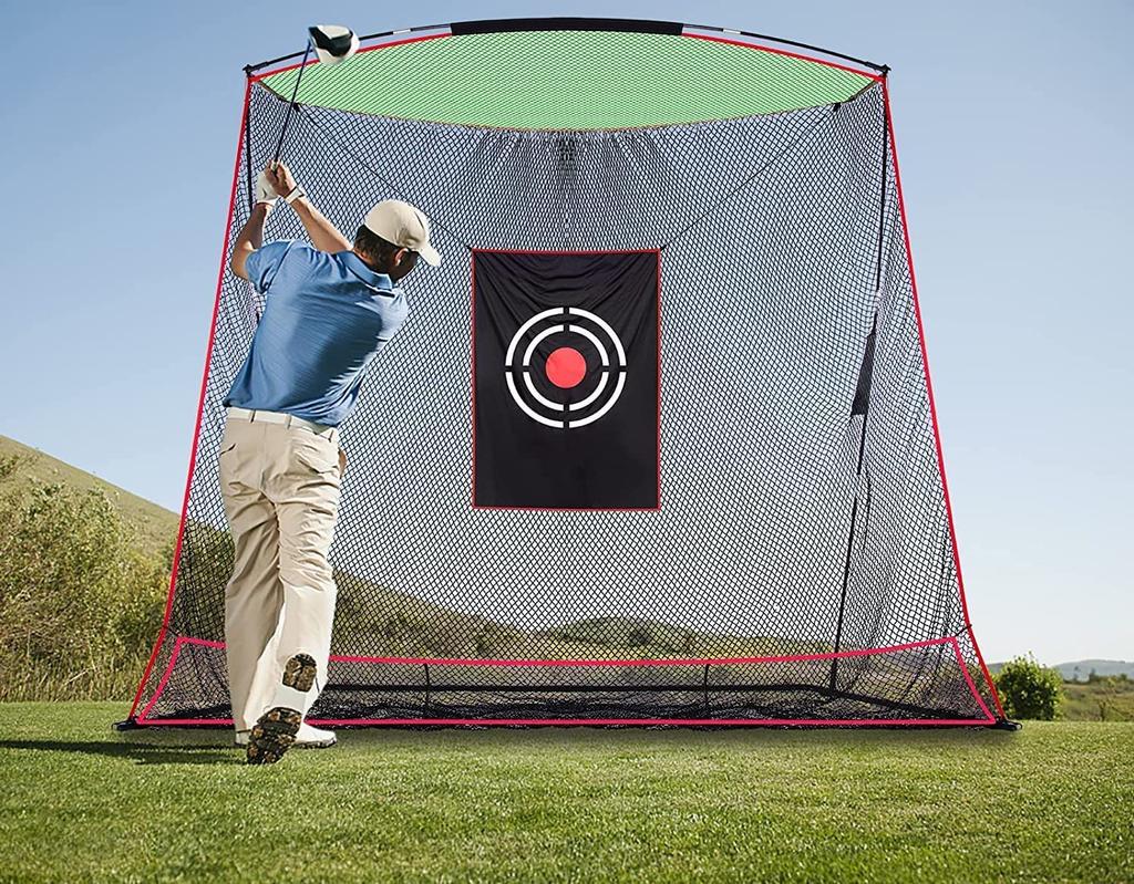 Гольф Гольф Тренировочная сетка для гольфа Тренировочная для гольфа Легко включает в себя сетку для сбора мячей в полипропиленовой высокопрочной сетке, сетка, для улицы, 3 м, для тренировок,