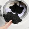 Bear Shape Laundry Hair Sticky Sponge For Washing Machine, Reusable Pet Hair Remover Laundry Sponge, Anti-winding Cleaning Sponge, Hair Removal Tool