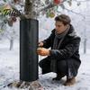 Palm Tree Protection Protector, Aluminum Foil Wrap, Trunk Guard with Oxford Cloth Wrap Drawstrings, Winter Insulation Cover for Outdoor Garden