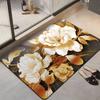 Ins Light Luxury Home Bathroom Floor Mat Absorbent Non-slip Easy To Take Care of Soft Mat Bathroom Door Quick Drying Mat
