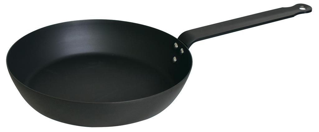 Сковорода чугунная Park Lane 24 см нитрированная подходит для газовой плиты, подходит для индукционной плиты K-10718
