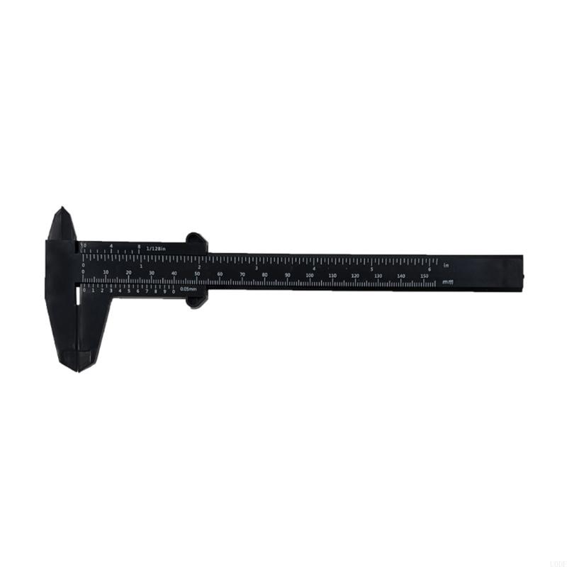 Plastic Vernier Caliper 150mm Length Double Marking For Students Hobbyists