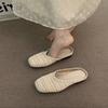 French Vacation Niche Half-slipper Women's Spring and Summer Bracken Shoes