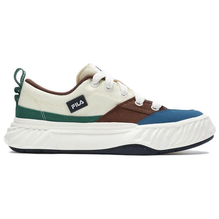 Fila Fosso Повседневные Удобные Нескользящие Легкие Низкие Кеды из Канваса Мужские Кроссовки Светло-голубые F12M432308FAS