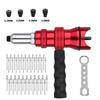 Removable Plastic Handle Rivet  Adapter Aluminum Zinc Zinc Alloy Cordless Rivet Riveting Machine  Home Core