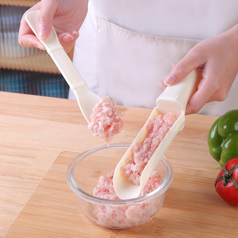 Meatball Maker Cooking Homemade Tool Mold Round Fish Beaf Rice Ball Making Device Barbecue Pot Bean Curd Kitchen Gadgets