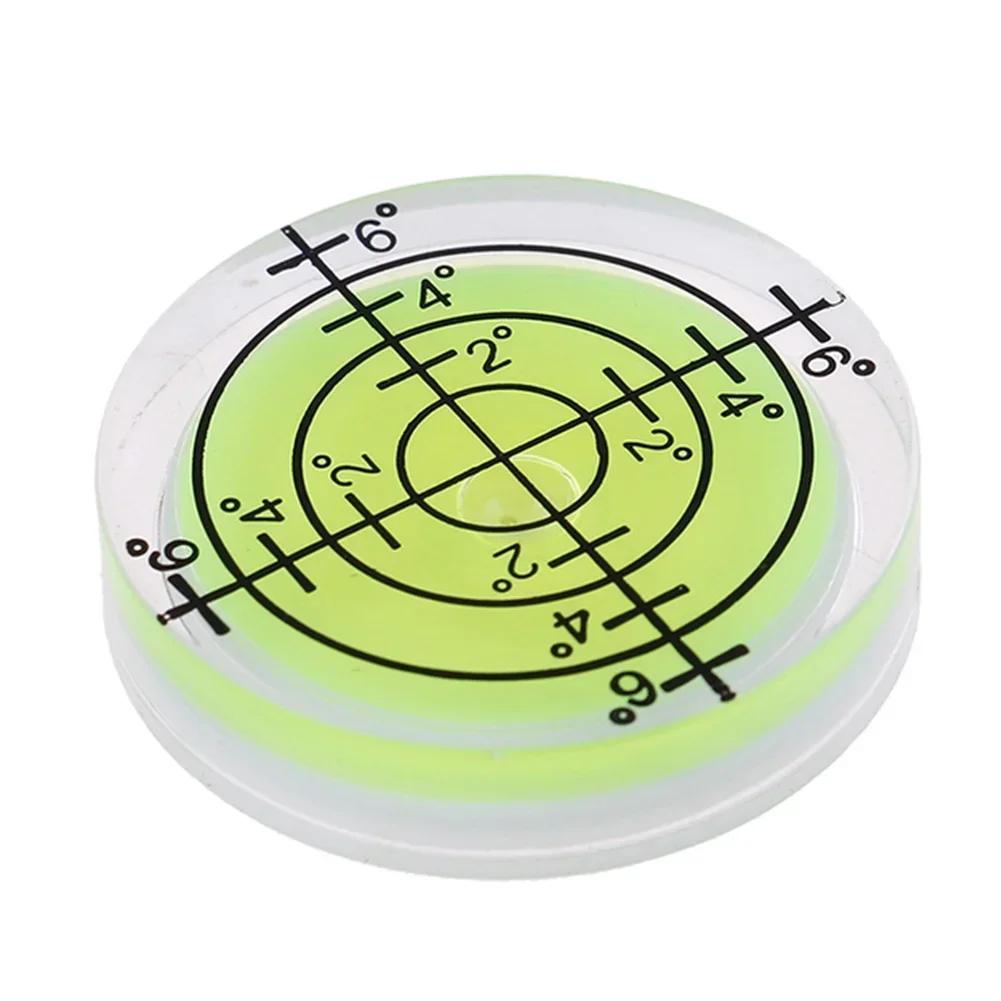 1/5pcs 32mm Universal LevelLevel Bubble Bullseye Level BubbleLevel Round Circular Measuring Meter Measuring Tool