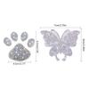 Shimmering Rhinestones Butterfly Car Sticker Sparklings Crystal Decal for Bumpers Window Laptop& DIY Auto Accessories