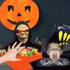 Хэллоуинская конфетница-поднос, жуткая party-prop, миска со светом для Trick or Treating, декор для Хэллоуинской вечеринки