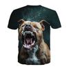 Men's T-shirt 3D Printing Dog Pattern Top Fun T-shirt Fashion Casual Men's Street Wear Oversized Men's Clothing