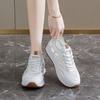 Summer Trend Casual Sports Shoes New Fashion Versatile Thick Sole Heightening Shoes Mesh Breathable