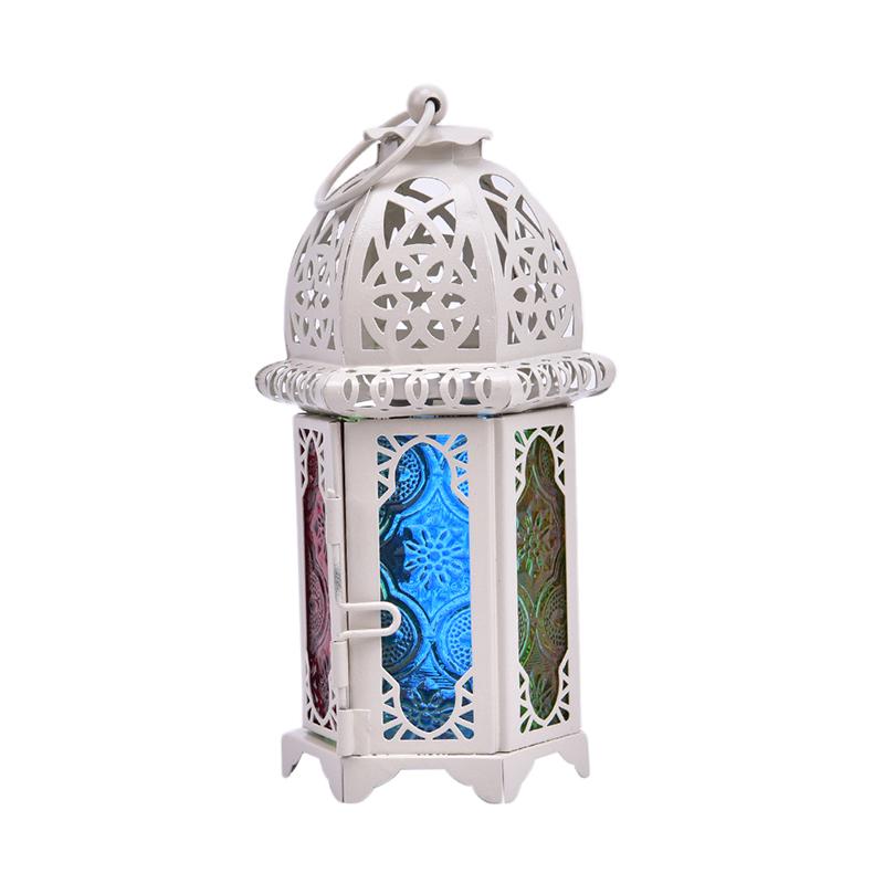 1 шт. Винтажный металлический полый подсвечник, хрустальный подсвечник, подвесной фонарь