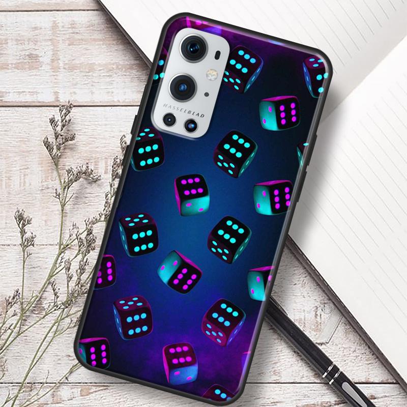 Кости Покер Казино Для Realme 10 11 Pro Plus GT Neo 5 2T C55 C35 C33 C31 C30 C21Y OnePlus Nord 3 CE 2 Lite Чехол